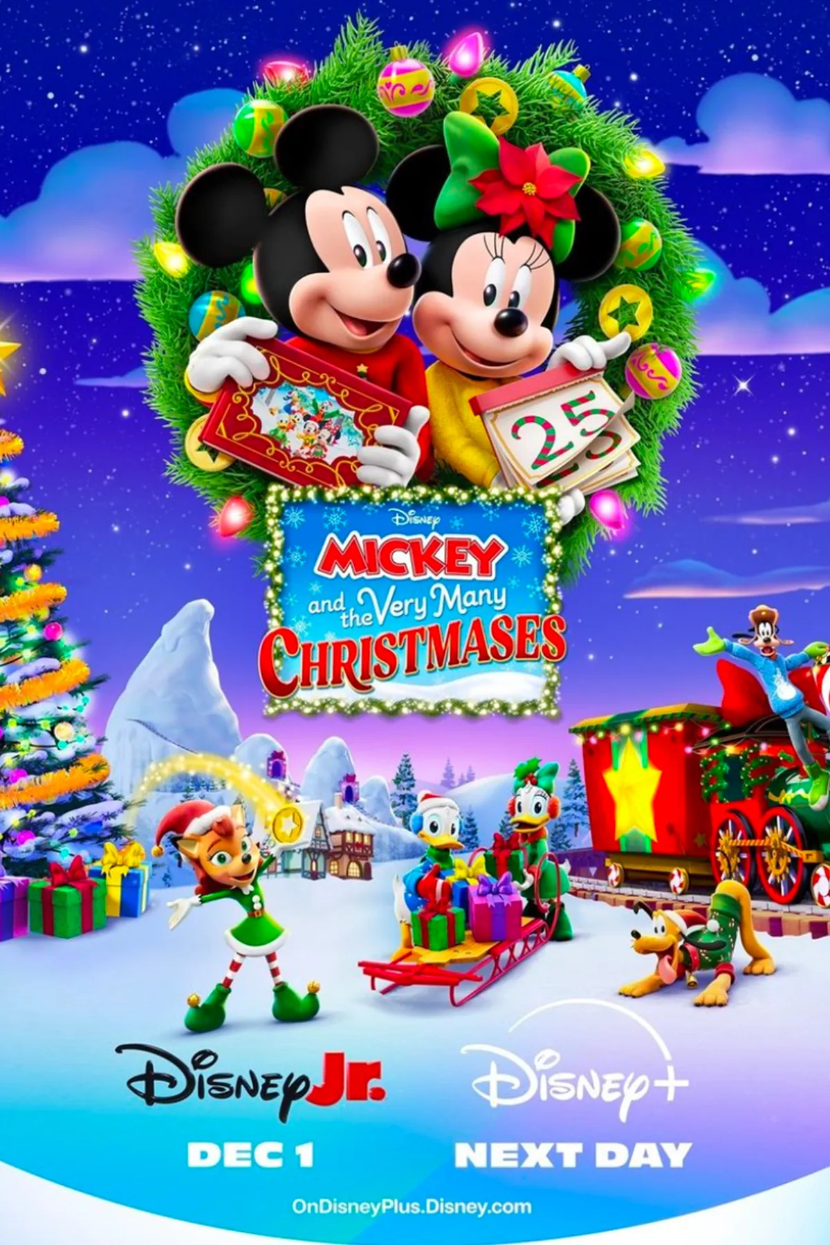Mickey and The Very Many Christmases — poster